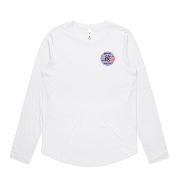 Neurodiversitee - Womens Curve Longsleeve Tee Thumbnail