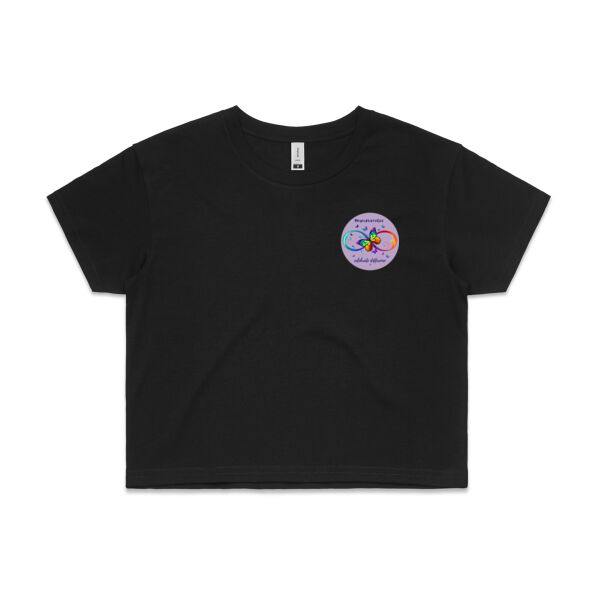 Neurodiversitee - Womens Crop Tee Thumbnail