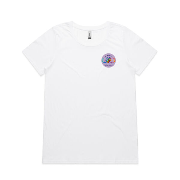 ADHD celebrate - Womens Shallow Scoop Tee Thumbnail