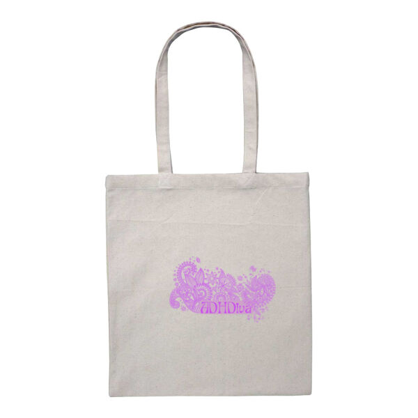 Diva-Paisley - Heavy Duty Canvas Tote with Gusset  Thumbnail