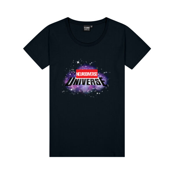 Neurodiverse Universe - Womens Silhouette Tee Thumbnail