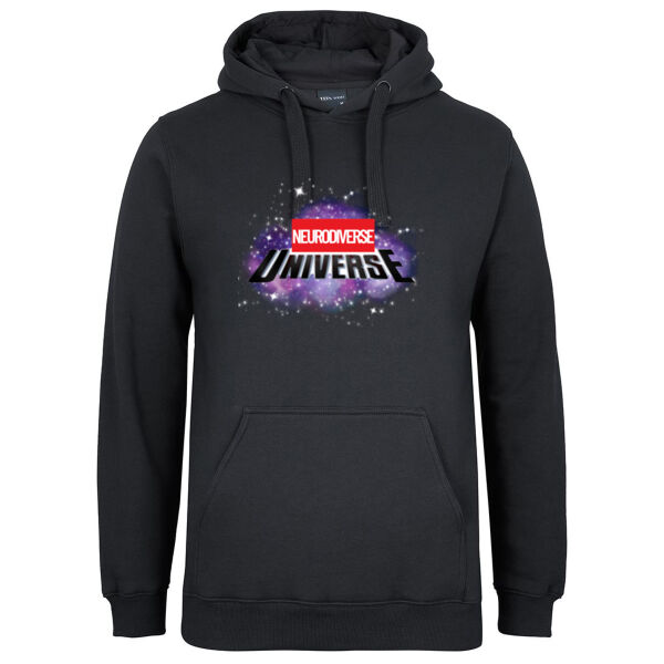 Neurodiverse Universe - Mens Fleecy Hoodie Thumbnail