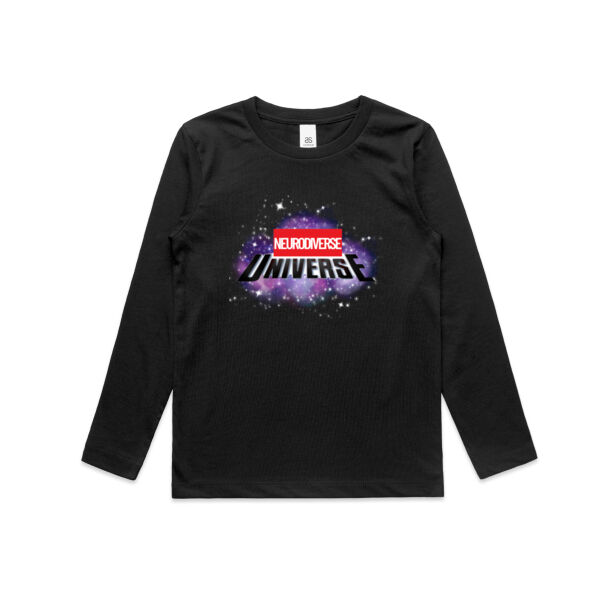 Neurodiverse Universe - Kids Longsleeve Tee Thumbnail