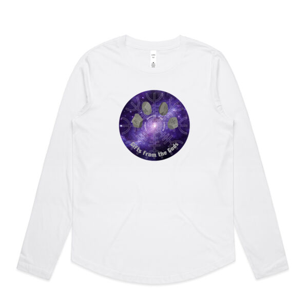 Runes - Womens Curve Longsleeve Tee Thumbnail