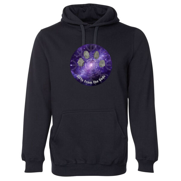 Runes - Mens Fleecy Hoodie Thumbnail